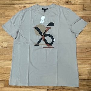 EXPRESS-  CREW NECK FRONT X LOGO  GRAPHIC T SHIRT MEN SIZE  S COTTON India